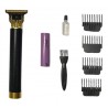 Kit Shaver Afeitadora Kemei Barber + Maquina Trimmer Patillera