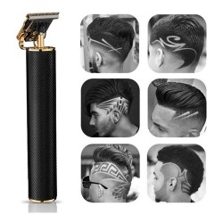 Kit Shaver Afeitadora Kemei Barber + Maquina Trimmer Patillera