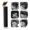 Cortadora De Pelo Duga Kit Profesional Barber D405 + Patillera Trimmer Skeleton