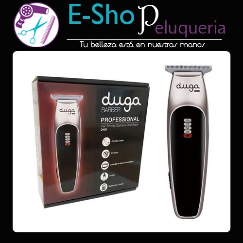 Maquina Trimmer Patillera Para Corte Pelo Duga D406