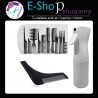 Kit 10 Peines de Corte + Pulverizador + Regla Barba Barberia