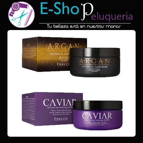 Kit Mascara Capilar De Argan Y Caviar X 250gr Fidelite