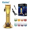 Maquina Cortadora De Pelo Kemei Km-k32s Gold Profesional