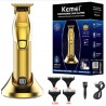 Maquina De Corte Kemei K32s Gold + Patillera Trimmer i32s Kit
