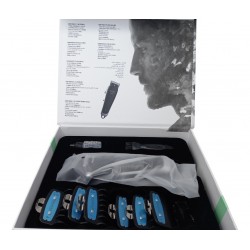 Kit Cortadora de Pelo Ragnar Thunder Eurostil + Trimmer Patillera Buda Barber