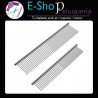 Kit Peine de Acero Inoxidable para Mascotas Angosto + Ancho