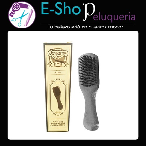 Cepillo Para Barba Con Mango De Madera Jessamy B2301