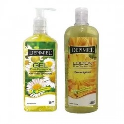 Kit Pre Y Post Depilatorio Depimiel Locion Y Gel Refrescante