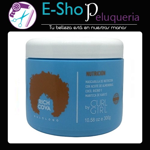 Rich Cova Mascara Nutricion X 300 Ml Curl Girl Rulos