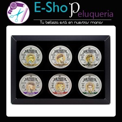 Sir Fausto Kit X6 Ceras Pomadas Para Pelo Brillo 100ml