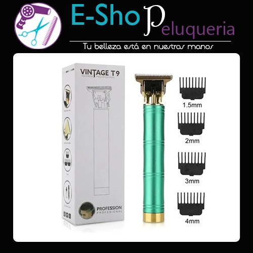 Maquina Trimmer Patillera Skeleton Vintage T9