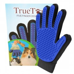 Guante Cepillo Manopla Saca Pelo Perros Gatos True Touch