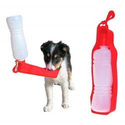 Botella Bebedero Portátil Agua Para Perros Mascotas Gatos
