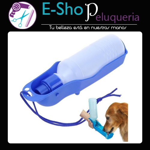 Botella Bebedero Portátil Agua Para Perros Mascotas Gatos