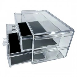 Organizador Cosmeticos Maquillaje Make Up Jessamy Acrilico