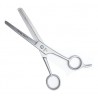 Kit Tijera De Corte + Pulir + Navaja Profesional Peluqueria - 6 Pulgadas Royal Cut