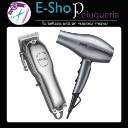 Secador Profesional Eurostil Barber Line Robust + Maquina Inalambrica Duga D408