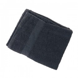 Kit 3 Toallas de Algodon Para Peluqueria 74x46cm Barberia Negra