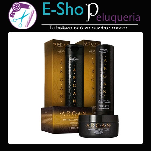 Kit Argan Shampoo Y Acondicionador X260 + Mascara Fidelite
