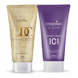 Crema De Peinar Ossono Argan x3 + 10 En 1 X3 Combo Kit