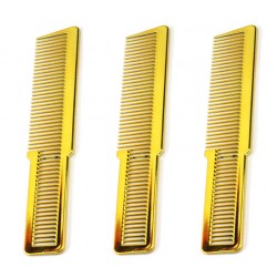 Peine De Corte Profesional Dorado Barbero Simil Wahl Kit x 3