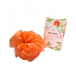 Set De Spa Esponja Exfoliante + Jabón Iciar Garden