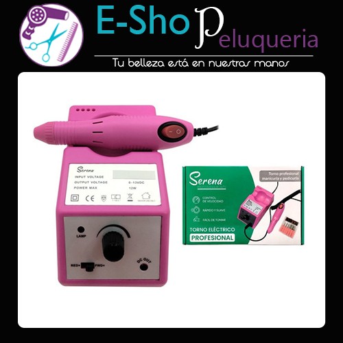 Torno de Manicuria Profesional Serena Para Uñas Prof3 20000 Rpm