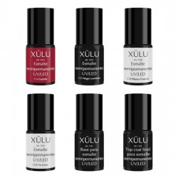 Set de Esmaltes Semipermanente Xulu x 6u