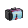 Maletin Porta Esmaltes Manicuria 34 Esmaltes + Acetonero Dompel