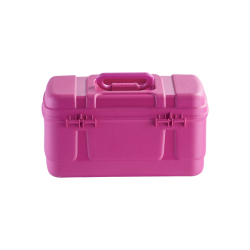 Maletin Porta Esmaltes Manicuria 34 Esmaltes + Acetonero Dompel