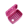 Maletin Porta Esmaltes Manicuria 34 Esmaltes + Acetonero Dompel