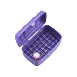 Maletin Porta Esmaltes Manicuria 34 Esmaltes + Acetonero Dompel