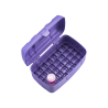 Maletin Porta Esmaltes Manicuria 34 Esmaltes + Acetonero Dompel