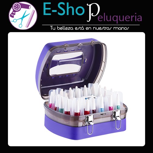 Maletin Porta Esmaltes SmaltBag Baby Dompel + Acetonero