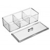 Organizador de Cosmeticos 3 Divisiones Jessamy