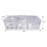 Organizador de Cosmeticos 3 Divisiones Jessamy
