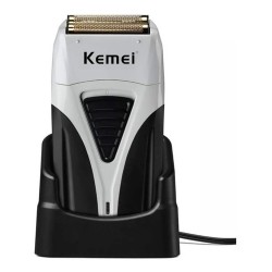 Maquina Patillera Kemei 1949 + Afeitadora Con Base Kemei 3383 Kit