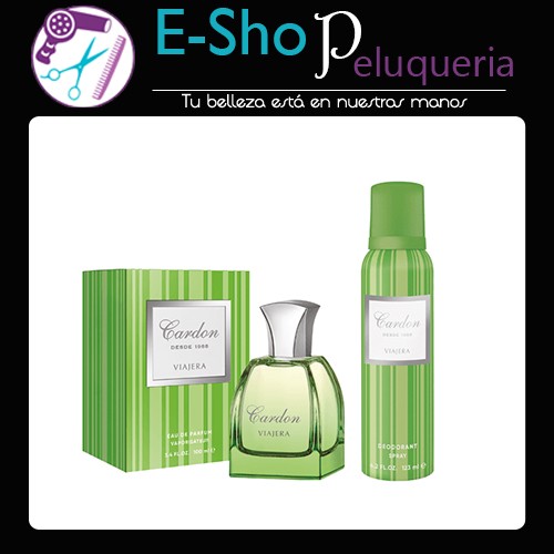 Perfume Cardon Viajera Eau de Parfum Mujer x 100ml + Desodorante Kit