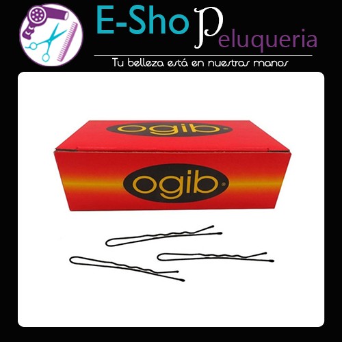 Ogib Horquilla Invisible Negra x 200grs H200