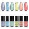 Xúlu Pack X 6 Esmaltes Nail Color Pastel Pop Semipermanente