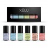 Xúlu Pack X 6 Esmaltes Nail Color Pastel Pop Semipermanente