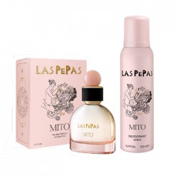 Perfume Las Pepas Mito Edp X 100 Ml Original + Desodorante x 123ml Kit