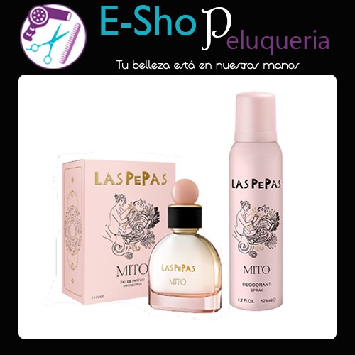 Perfume Las Pepas Mito Edp X 100 Ml Original + Desodorante x 123ml Kit