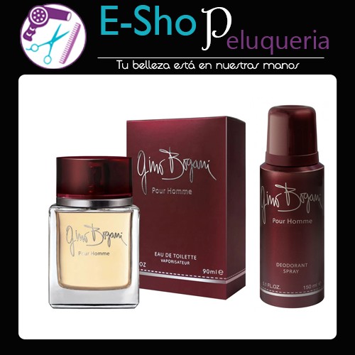 Kit Perfume Gino Bogani Pour Homme Hombre x 90ml + Desodorante