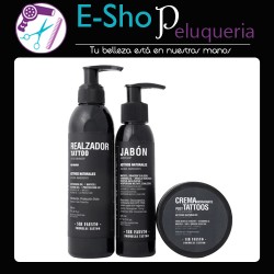 Kit Realzador + Crema Hidratante + Jabon Post Tatuaje Tattoo Sir Fausto