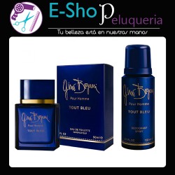 Perfume Hombre Gino Bogani Tout Bleu Edt 90 Ml + Desodorante Kit