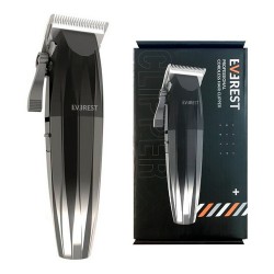 Maquina Cortadora De Pelo Everest Negra Y Dorada Profesional