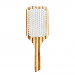 Cepillo De Pelo Paleta Madera De Bamboo C1142