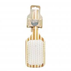 Cepillo De Pelo Paleta Madera De Bamboo C1142