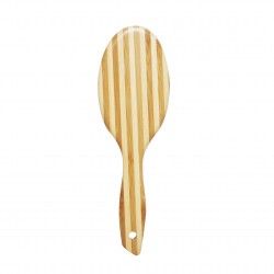 Cepillo De Pelo Paleta Madera De Bamboo C1143